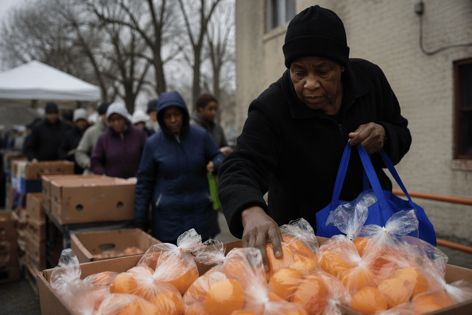 Food insecurity rises above pandemic levels, New York Fed finds