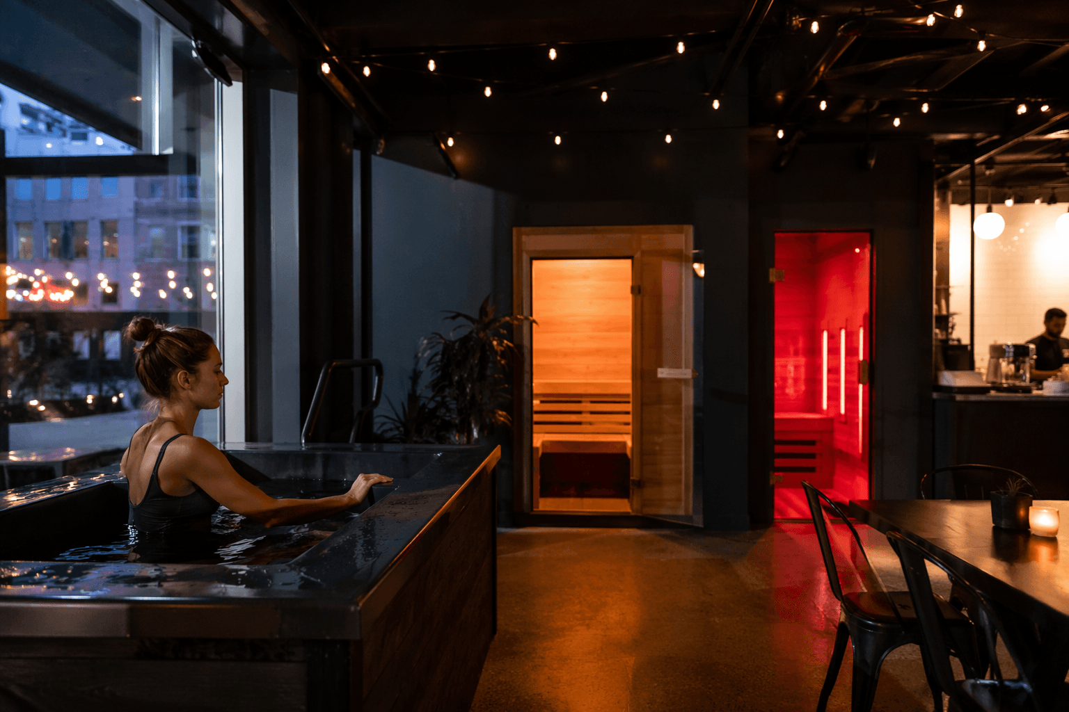 Aberdeen wellness café adds cold plunge, sauna and red light therapy