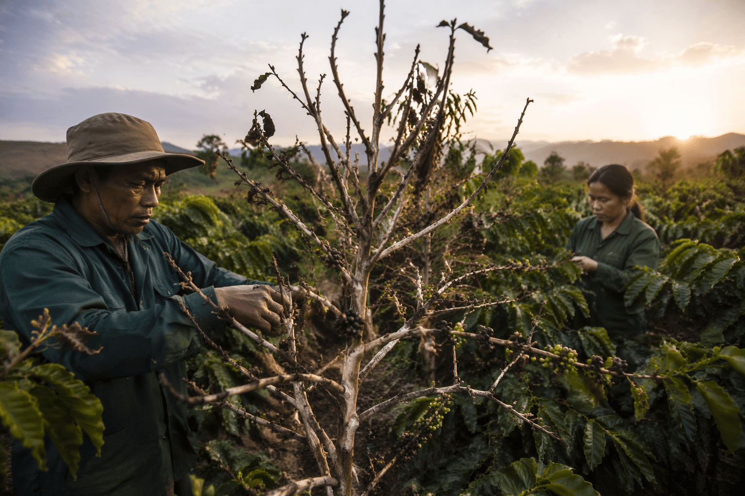 Vietnam coffee output forecast rises, but aging trees cloud outlook