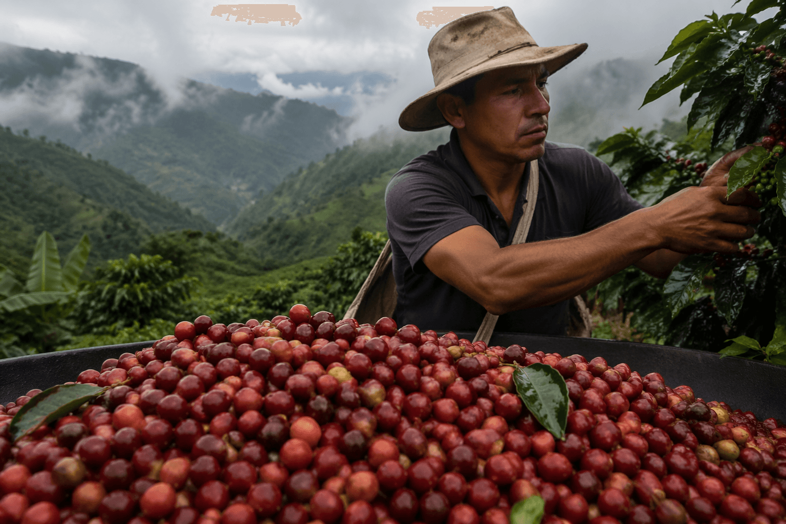 Coffee futures rise as Vietnam rain and Colombia crop cuts worry traders