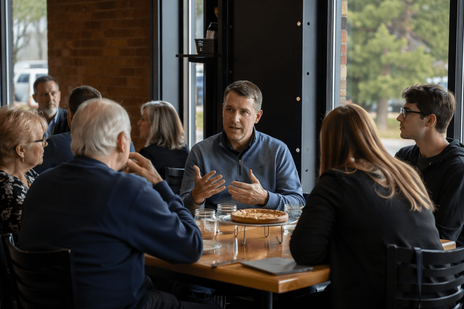 Ryan O’Grady invites Crystal Falls residents to Pizza Club discussion