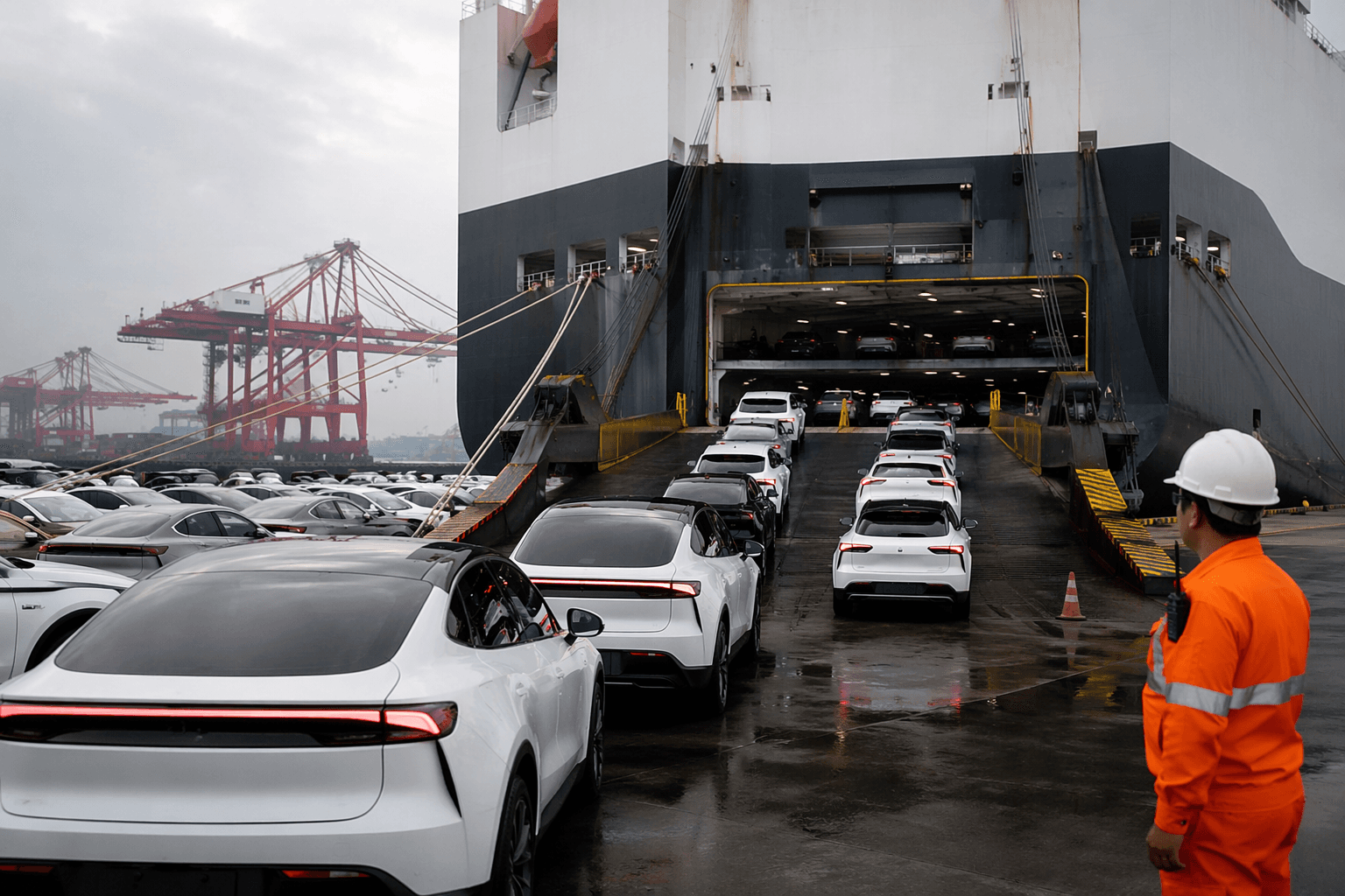 China’s EV factories dominate global auto industry as exports surge