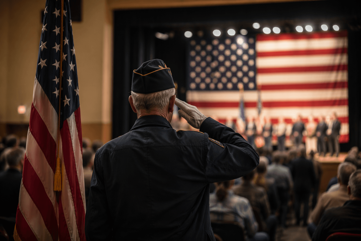 Two Harbors man arrested after Memorial Day observance disruption
