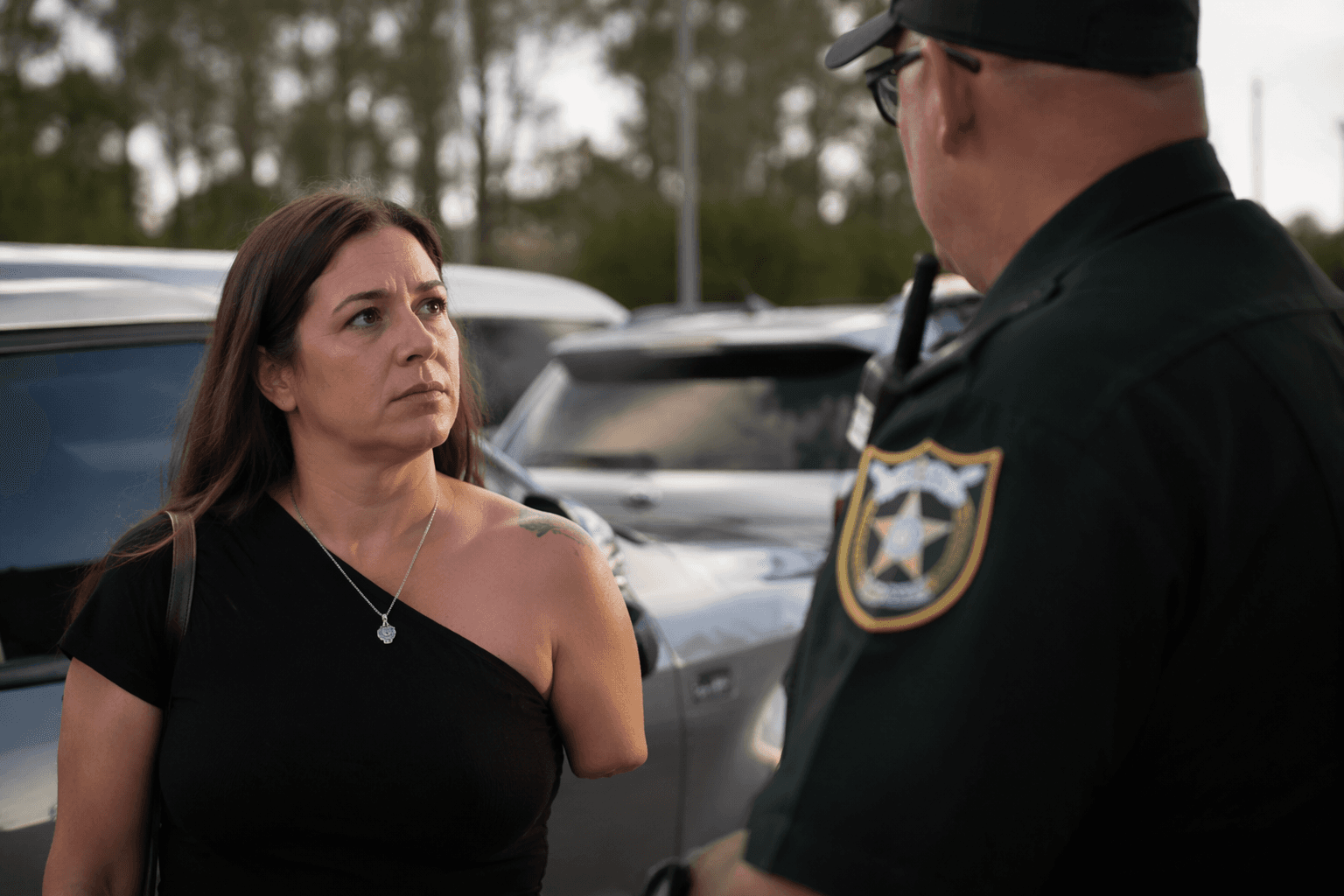 Deputy drops citation after stopping woman without a right hand