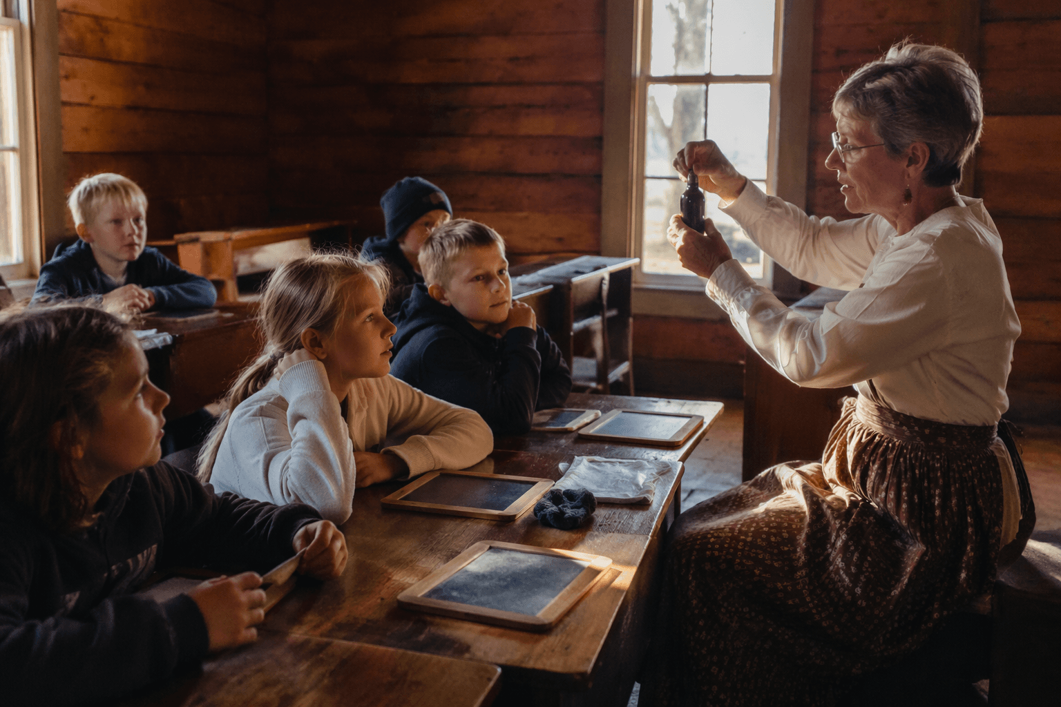 Fife Lake third graders learn local history through annual field trip
