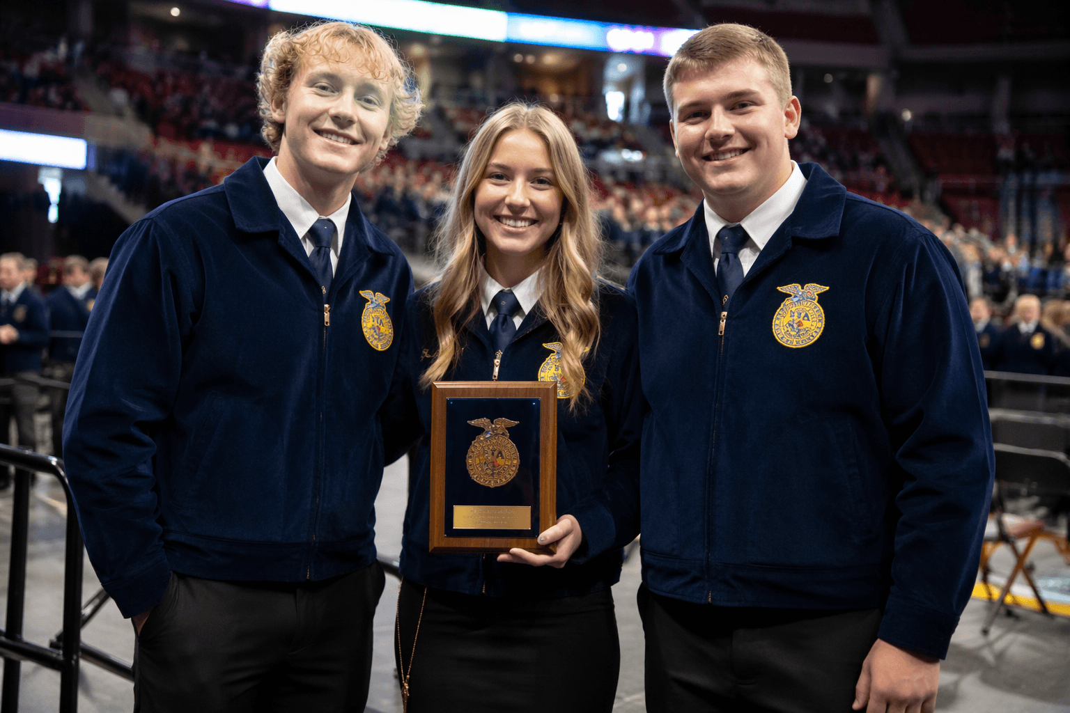 Sioux Central FFA members earn top honors at state convention