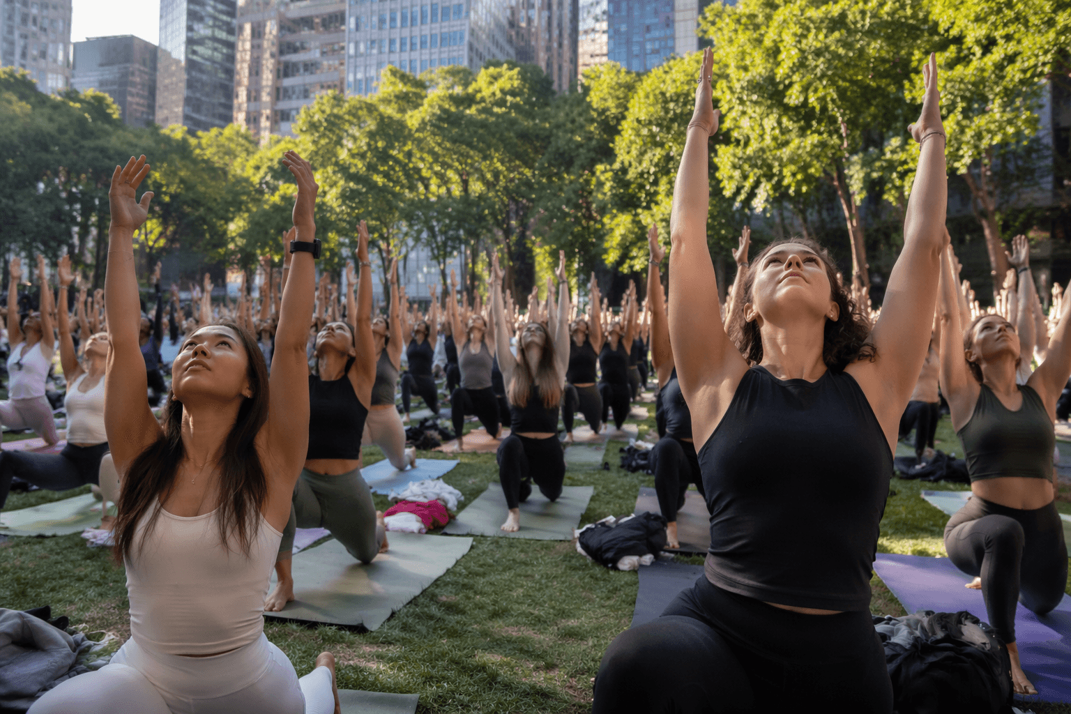 Halara returns to Bryant Park Yoga for second straight year