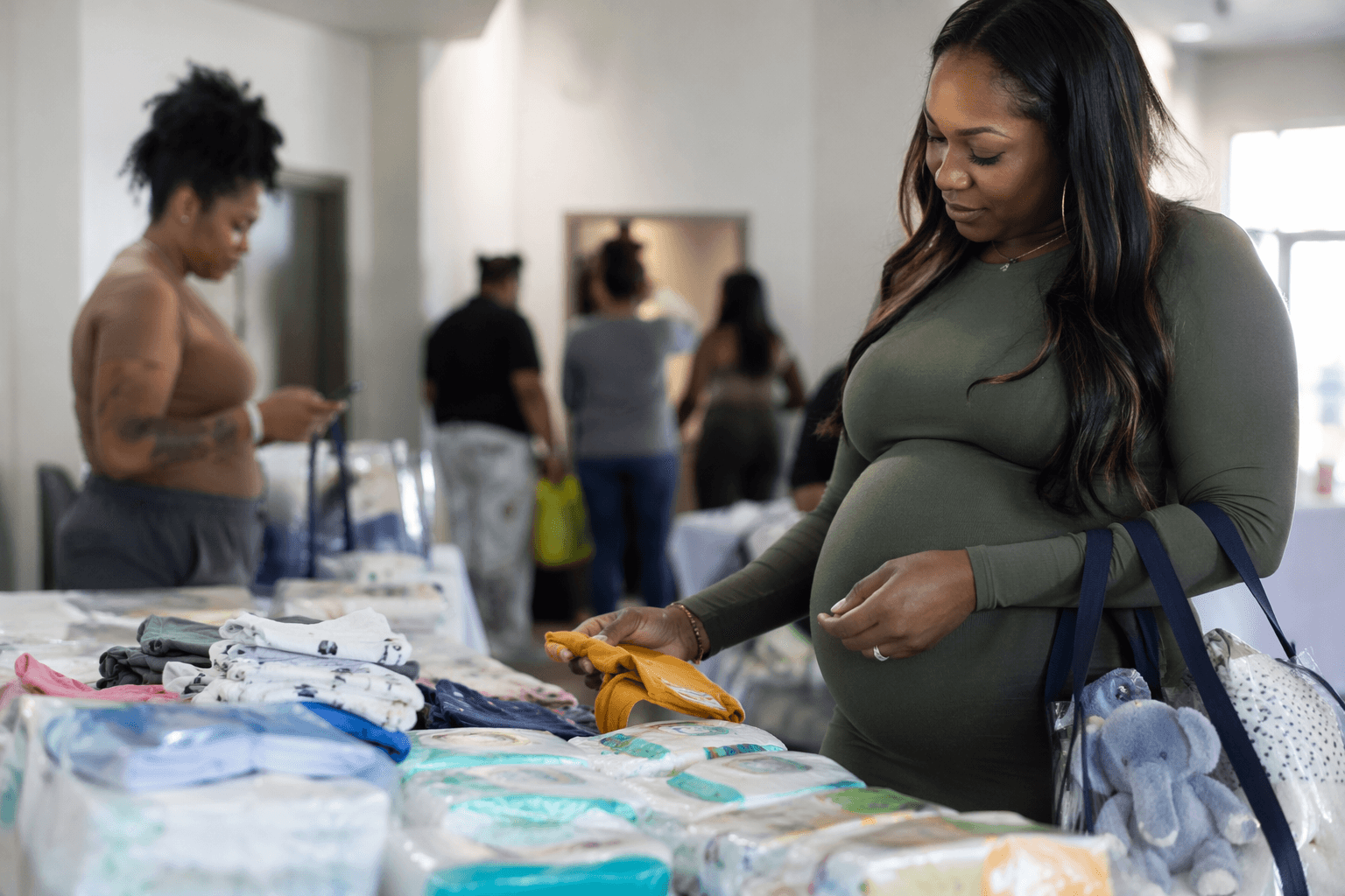 Eventbrite listing frames Hampton Roads baby shower as community outreach