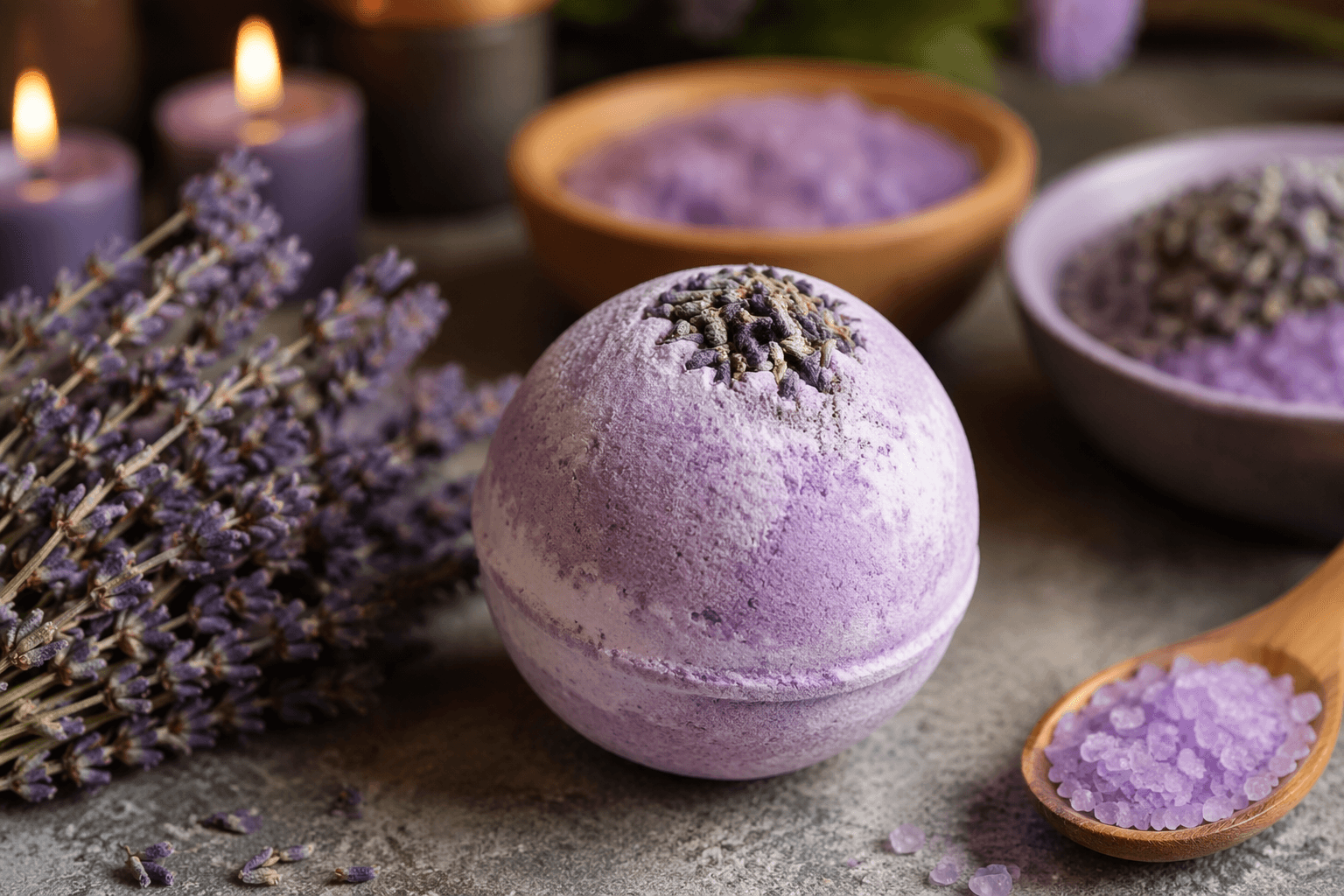 Lavender remains bath bombs' best-selling scent, backed by aromatherapy science