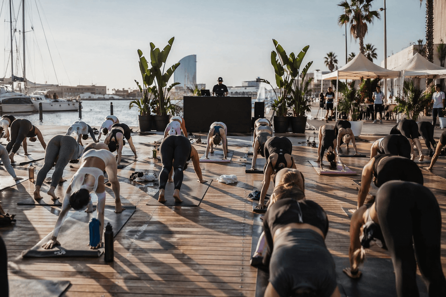 Barcelona wellness festival expands beyond workouts at Port Olímpic