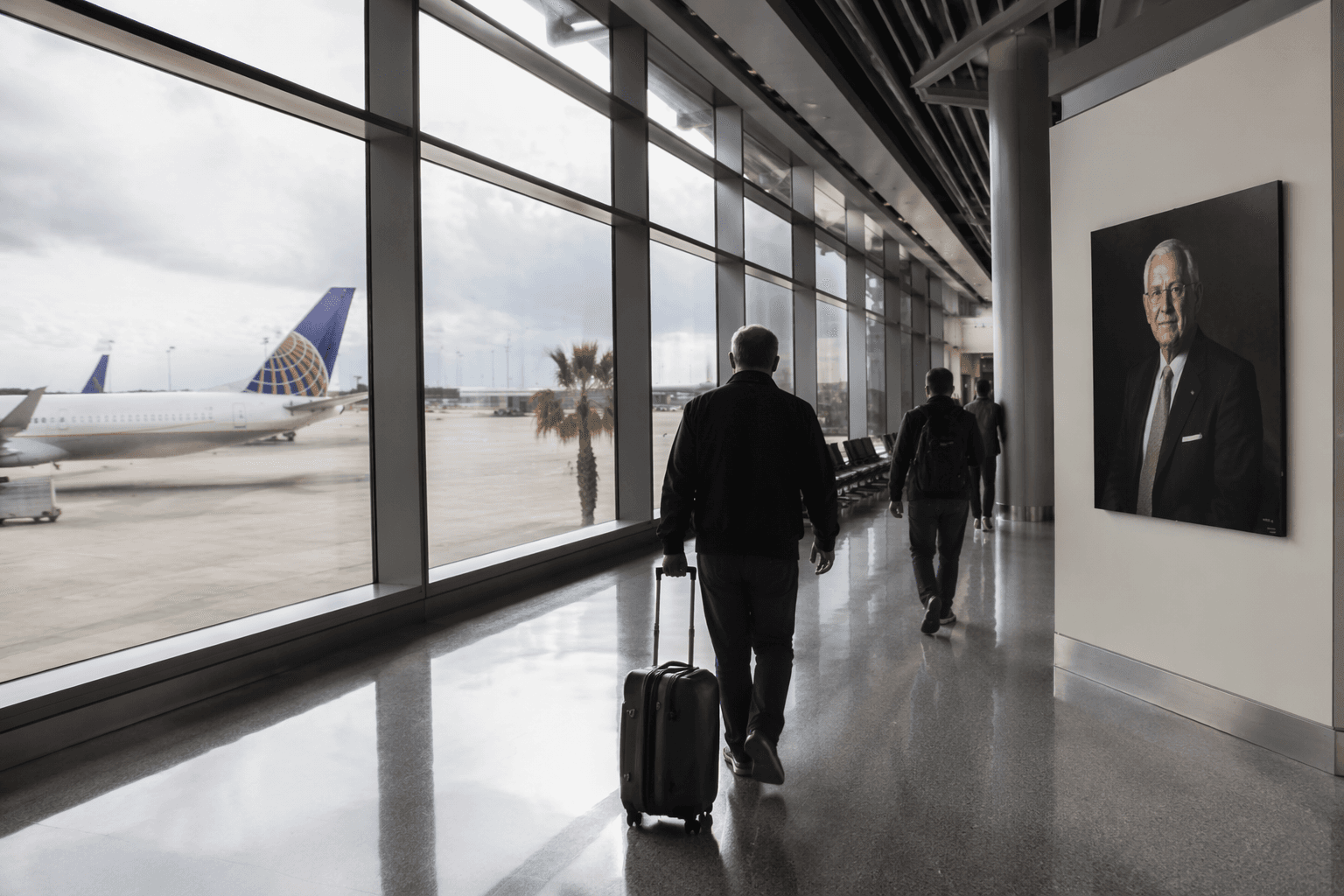 Fresno airport honors former director Henry L. Thompson with art gallery