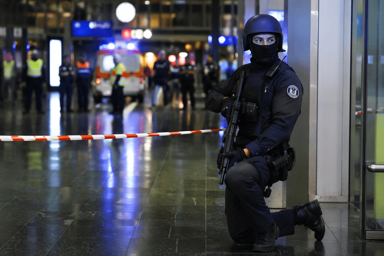 Zurich knife attack at train station treated as terrorism, three injured
