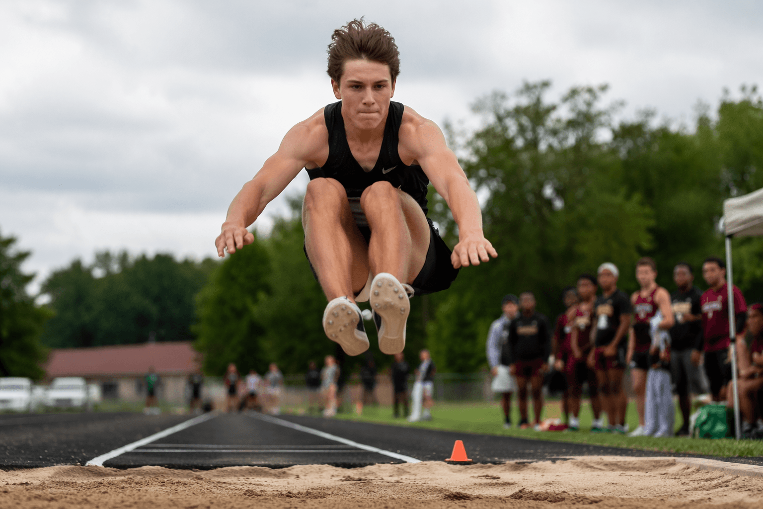 Handke breaks ACCHS triple jump record set in 1982