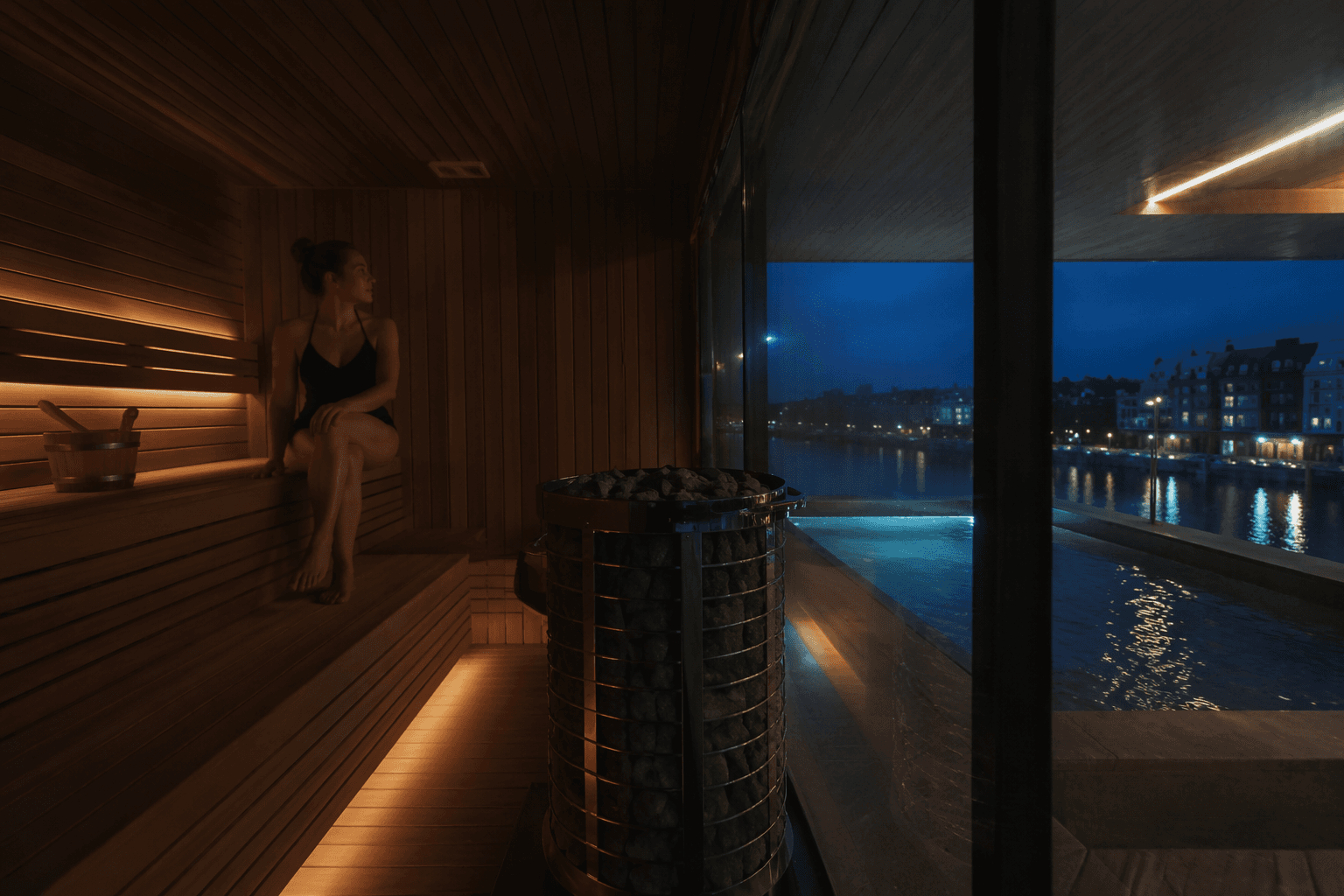Bristol harbourside landmark adds saunas and cold plunge to redevelopment