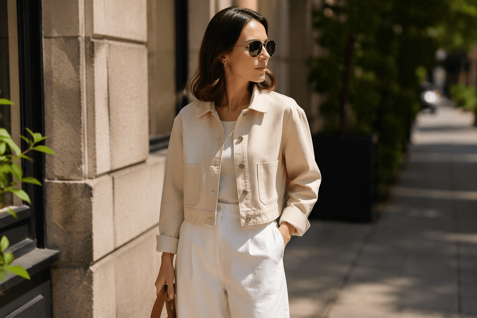 Summer jacket finds petites will love, from cropped utility to clean layers