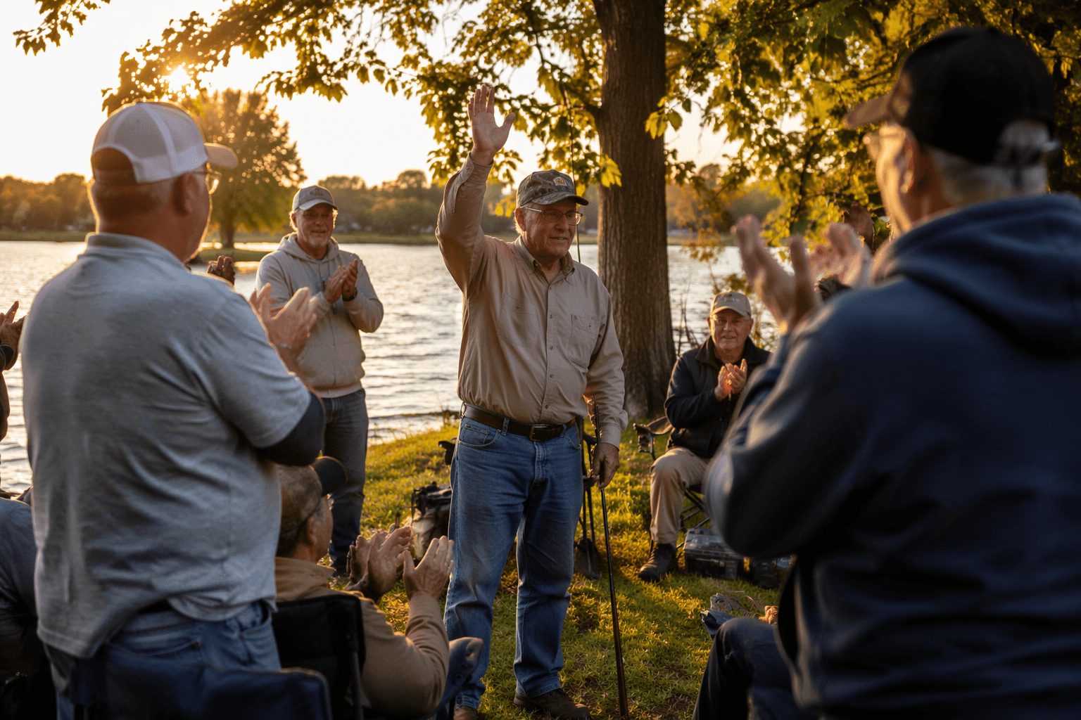 Storm Lake Kiwanis fishing tournament draws 31 anglers, honors longtime entrant
