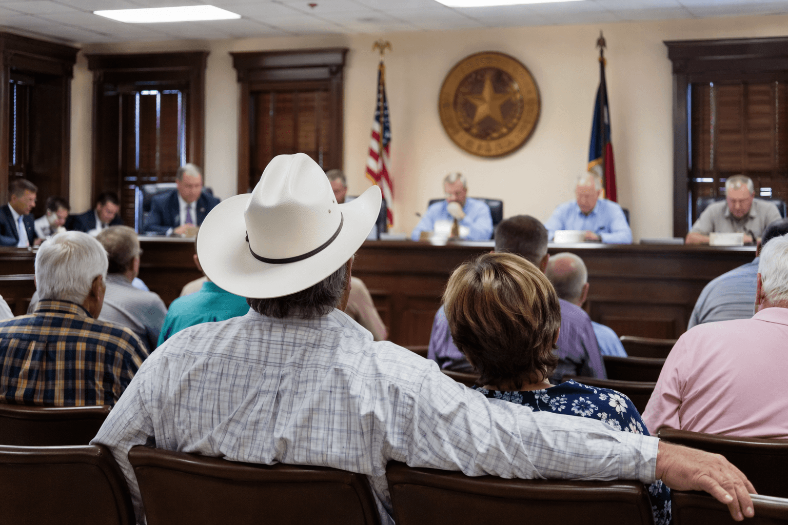 Texas County meetings page explains agendas, transparency and local services