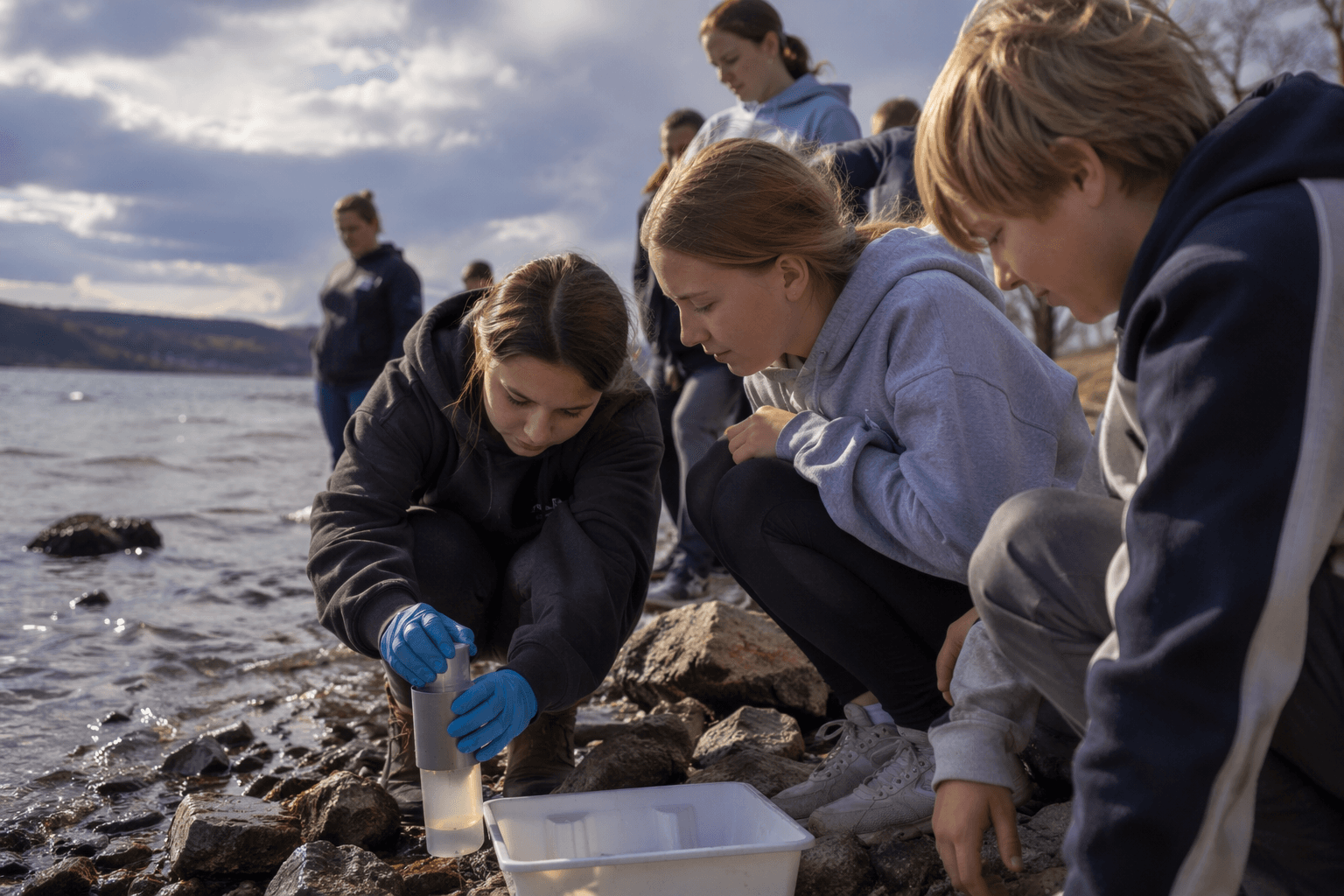 Traverse City students tackle Great Lakes microplastics with cleanup effort