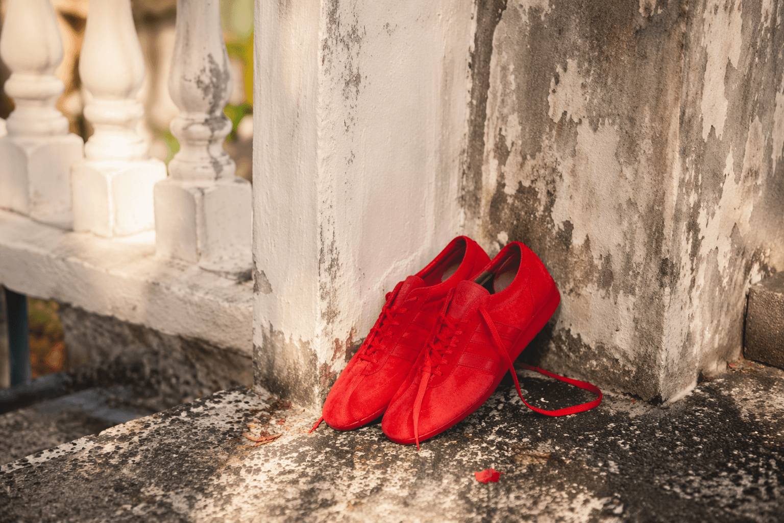 Bad Bunny and adidas launch Vivid Red Ballerina inspired by Puerto Rico bloom