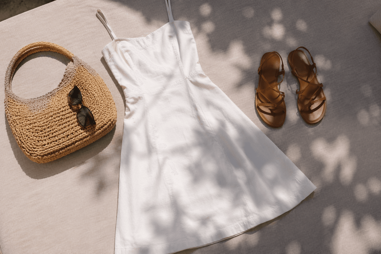Little white dress emerges as summer’s new wardrobe hero