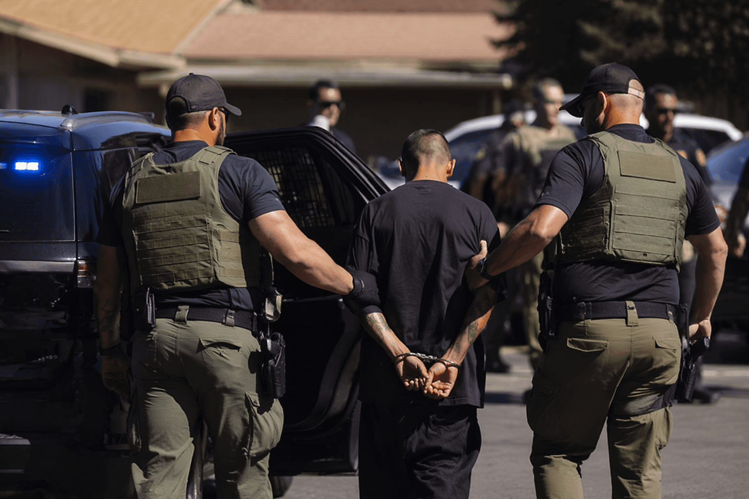 Three arrested after Somerton shooting sparks cross-border chase