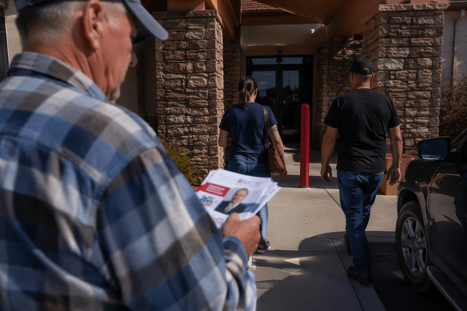 Nye County investigates reported electioneering near polling place