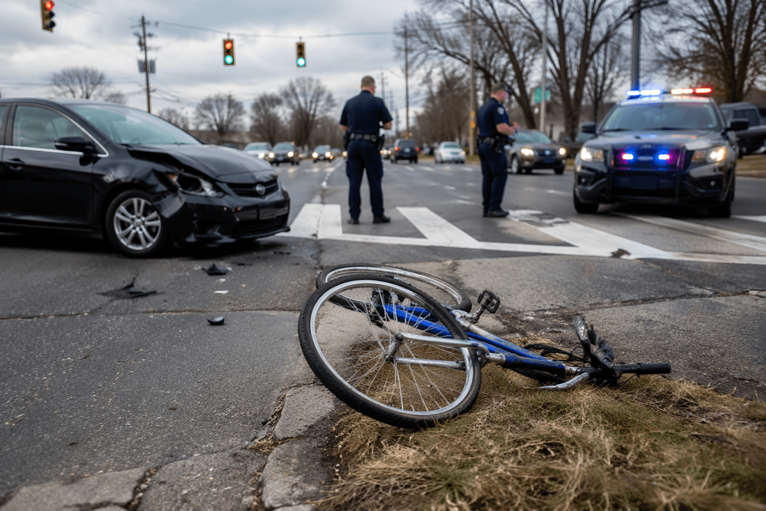 75-year-old bicyclist seriously injured in Greenlawn crash