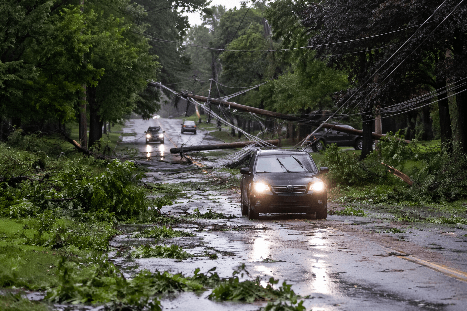 Storms knock out power to 12,000 in Onondaga County