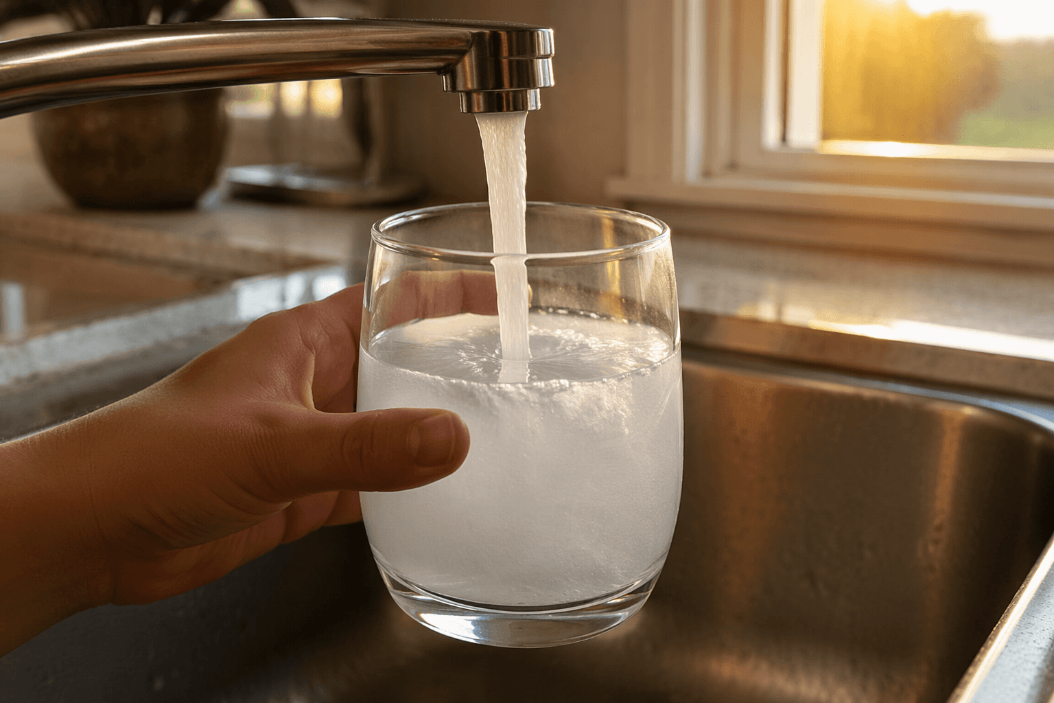 Baker City says cloudy tap water is harmless air bubbles