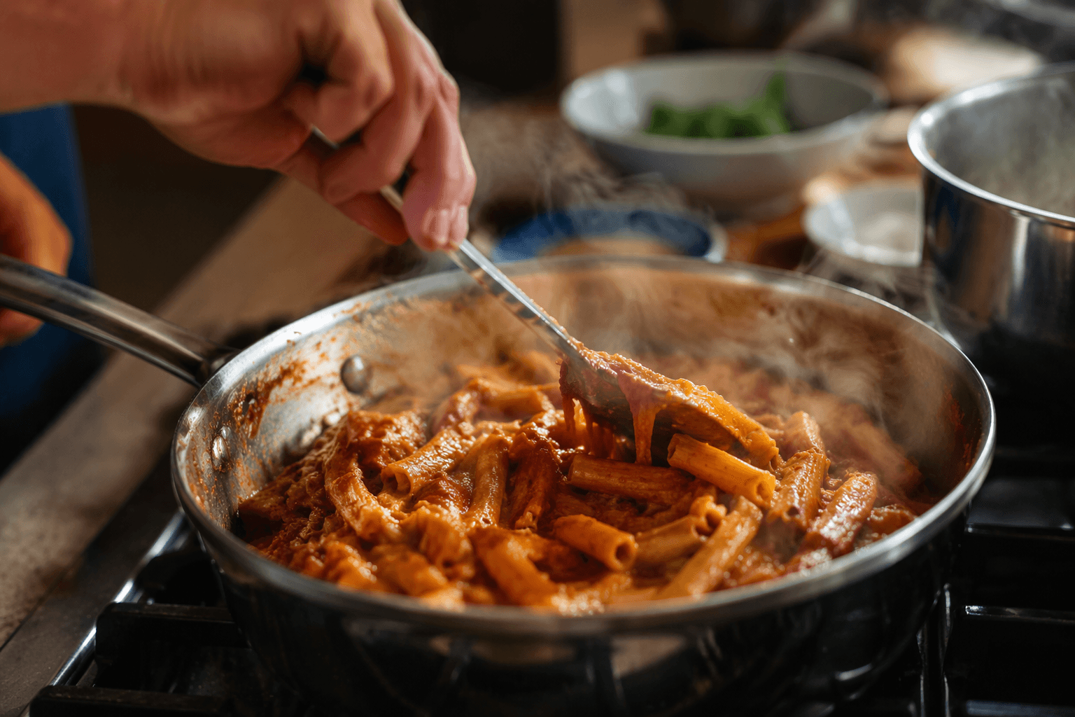 Simple pasta techniques can improve texture and sauce adhesion