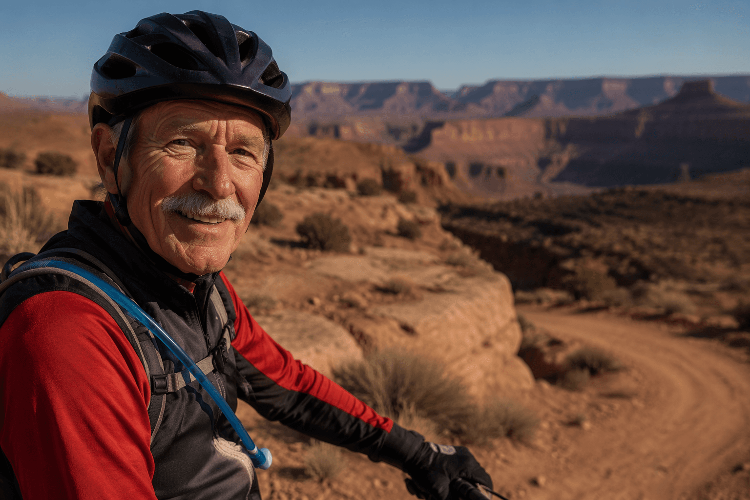 Moab guide Mike Smith marks 250 White Rim Trail rides