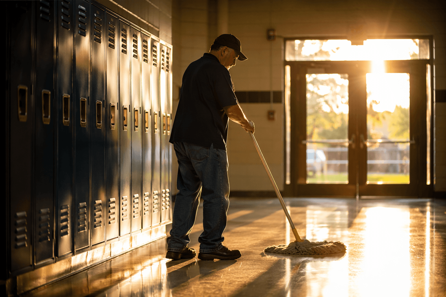 Owsley County Schools salutes custodians for keeping campuses safe and clean
