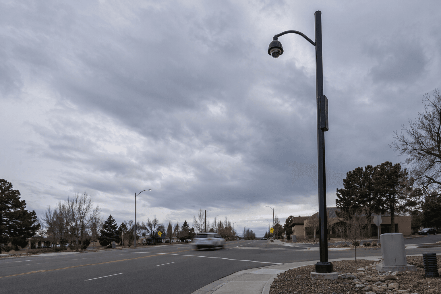 Los Alamos residents question lamp post cameras on Trinity, Diamond drives