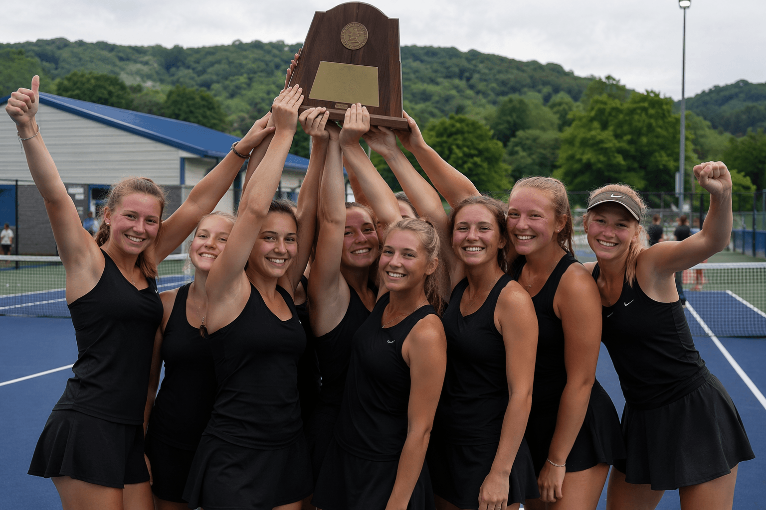 Hazard girls tennis wins 2026 KHSAA regional team title