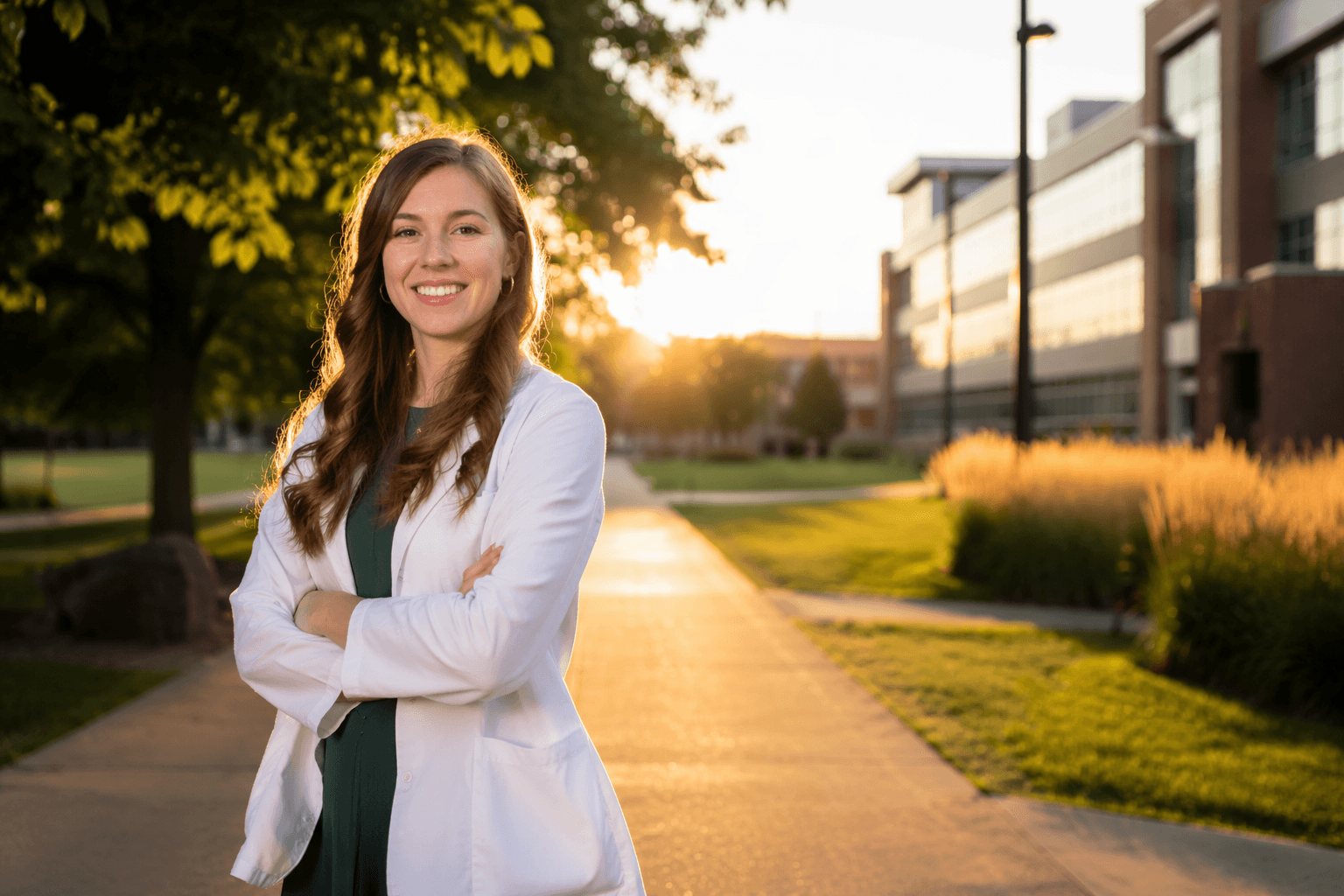 Alyssa Thielges earns medical award at UND commencement