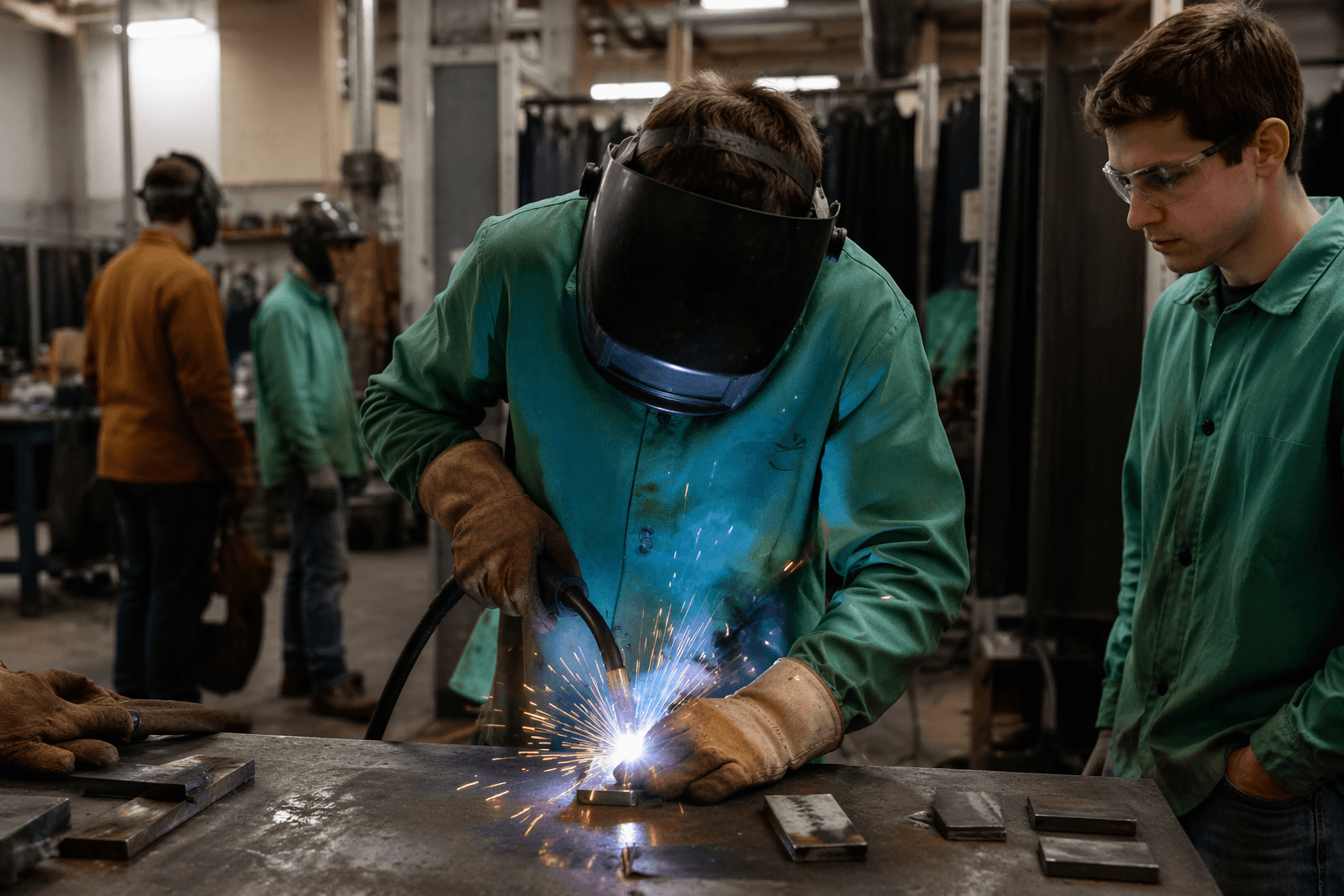 Tell City students recognized for FFA welding competition skills
