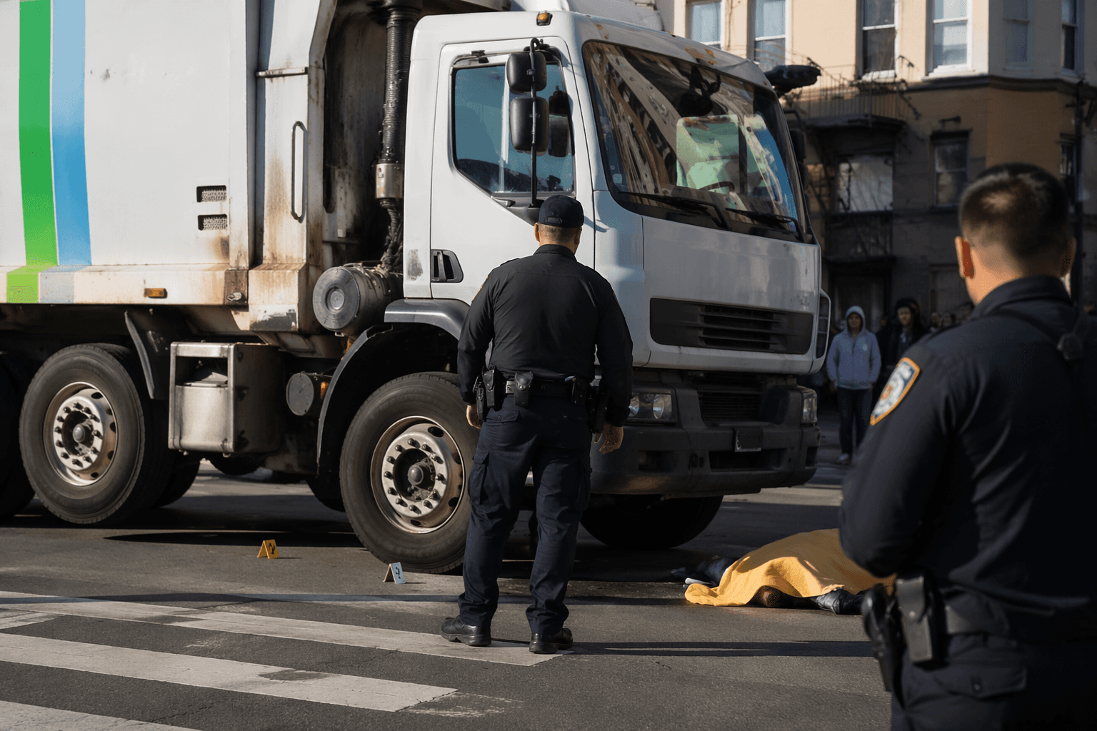 Woman critically injured after Recology truck strike in Tenderloin