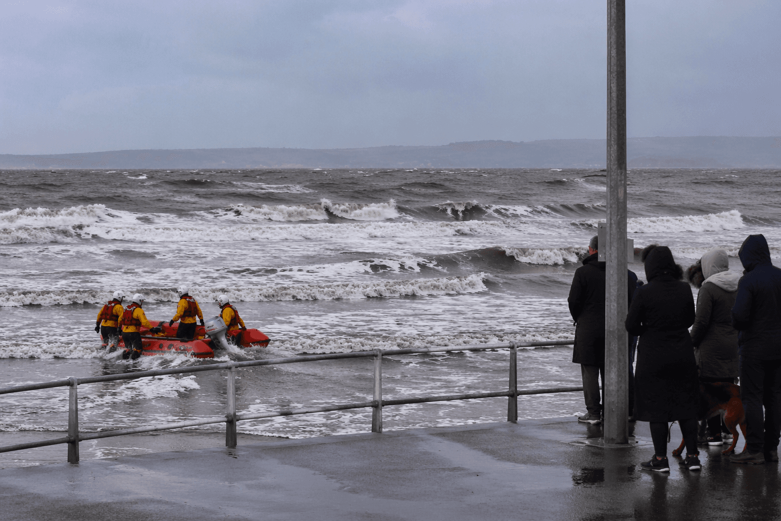 Woman dies after entering sea to rescue dog in Lancashire