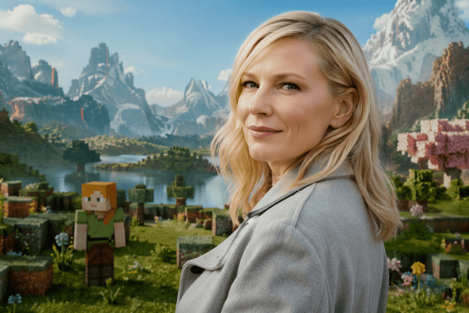 A Minecraft Movie sequel gets title, Kirsten Dunst joins cast