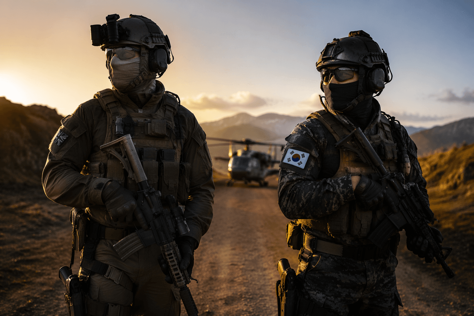 MW4 Vault Edition skins spotlight SAS and South Korean special forces