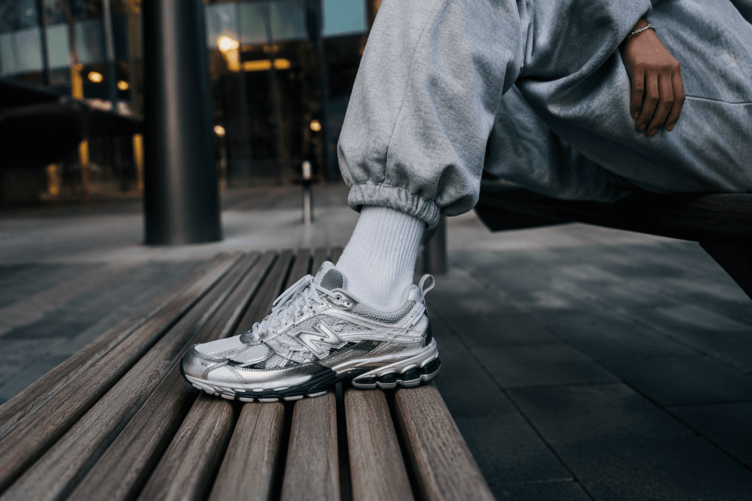 New Balance’s ABZORB 5030 blends chrome futurism with everyday comfort