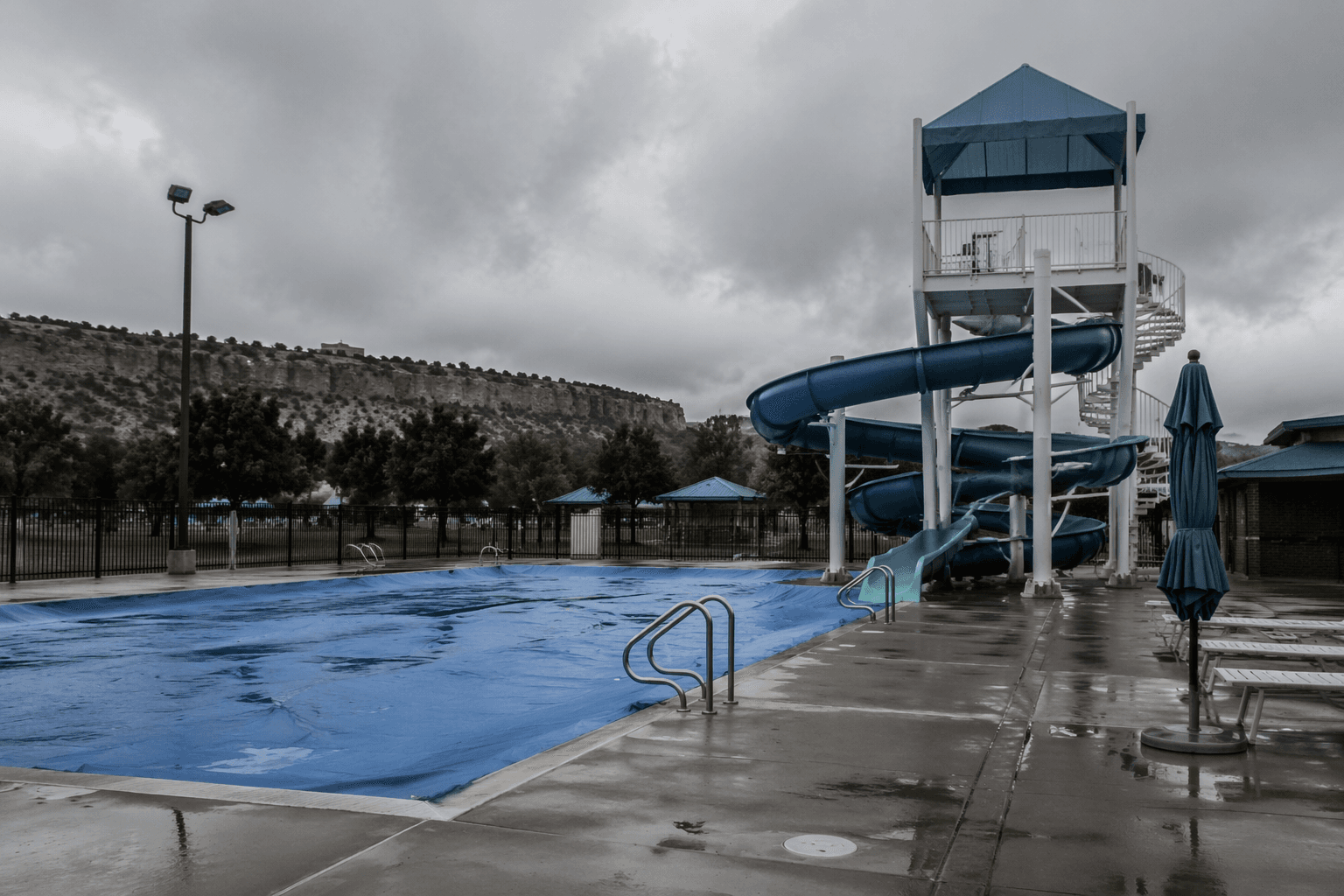 Piñon Park Pool in White Rock closes until further notice