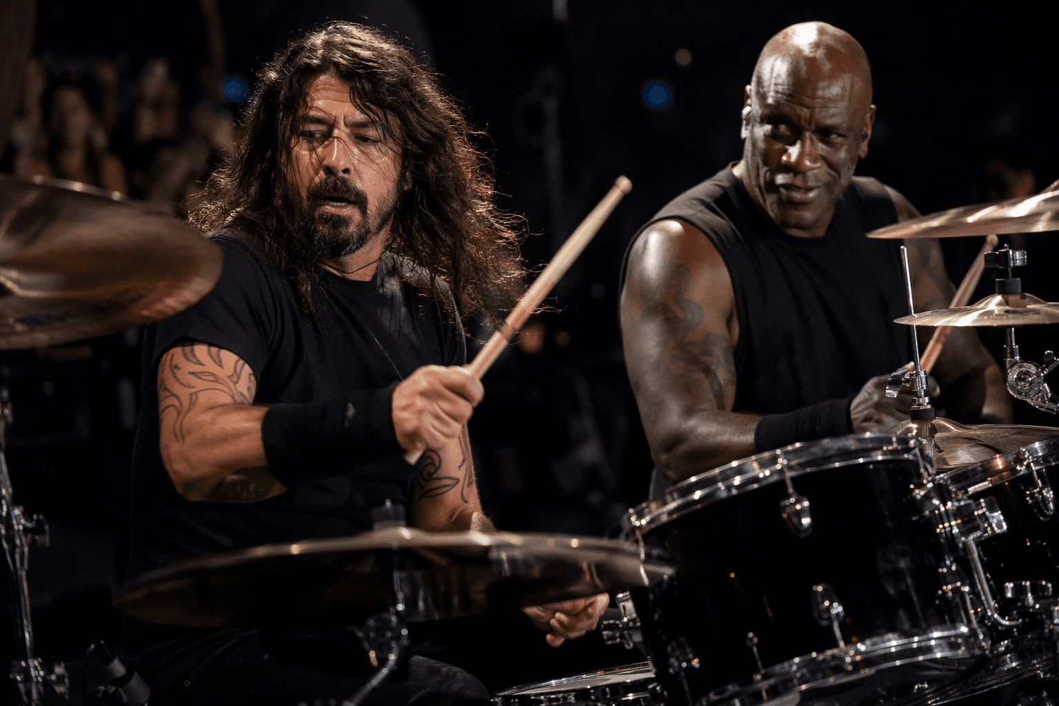 Dave Grohl joins Sepultura for surprise drumming jam in Los Angeles