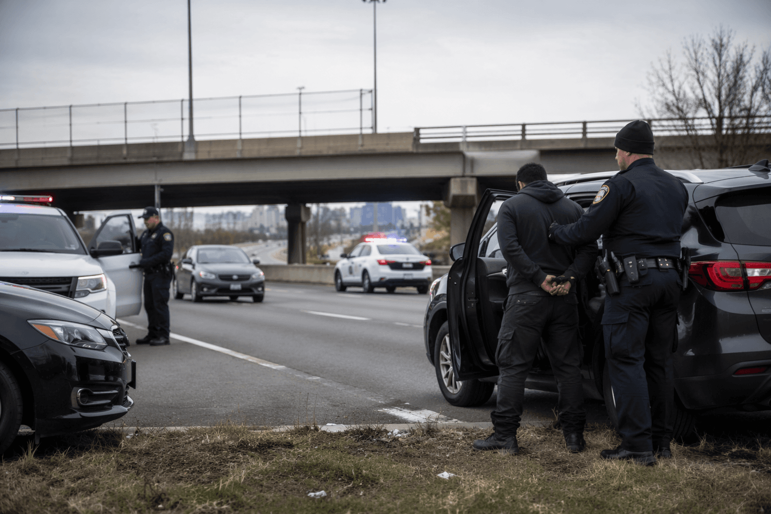 Armed robbery at East Baltimore bank ends in I-895 chase, arrest