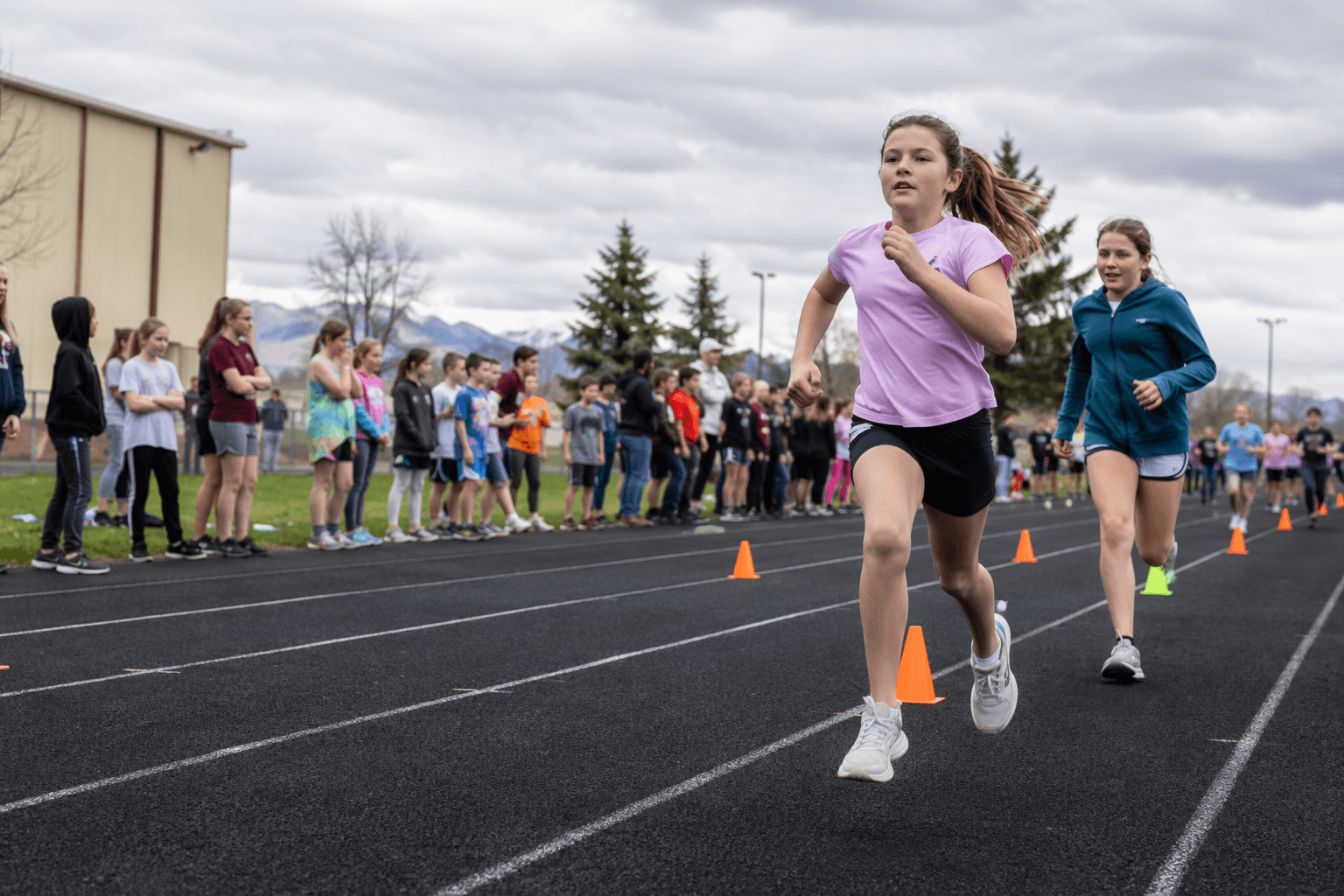 La Grande fifth graders take part in annual district track meet