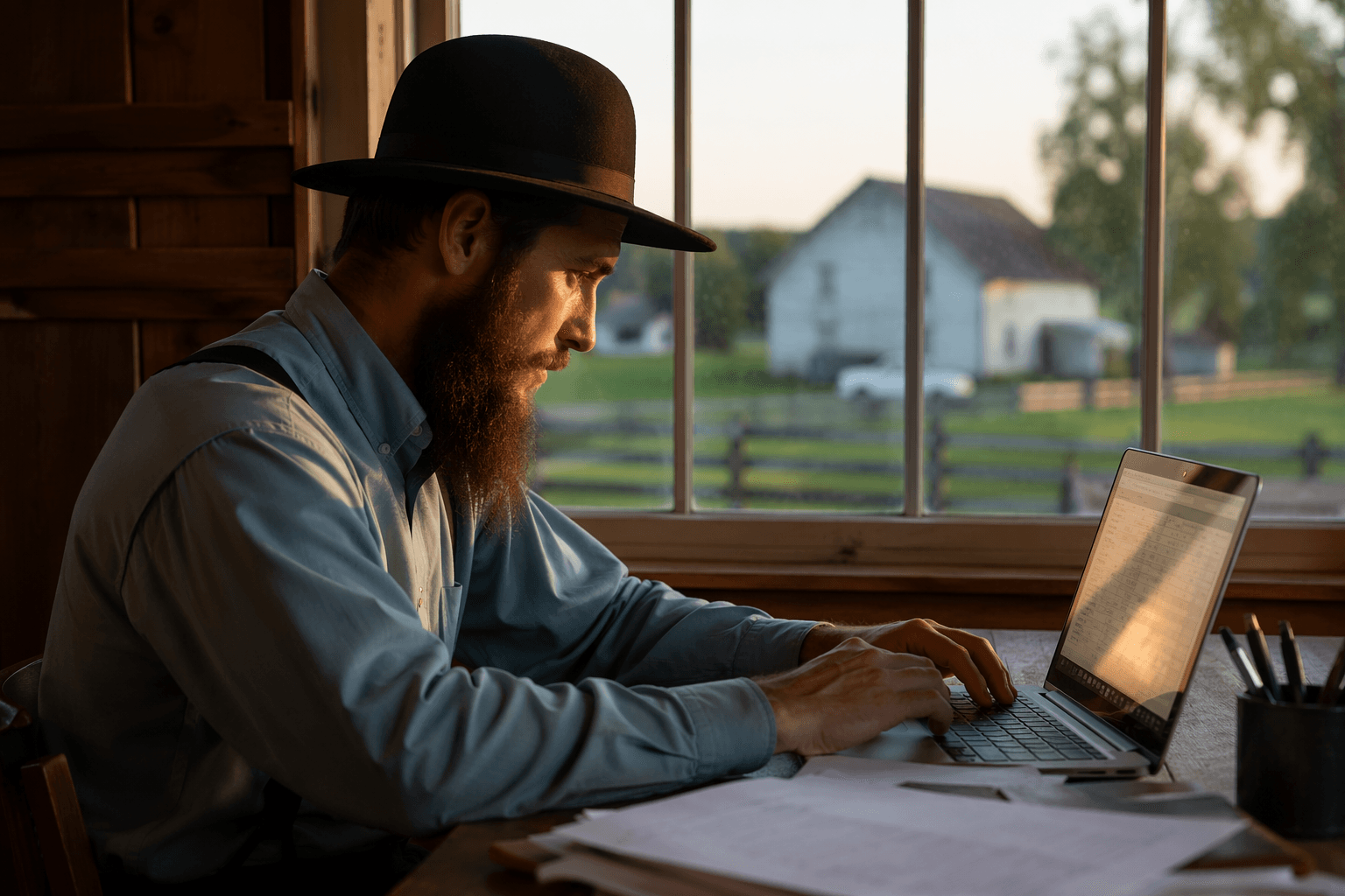 Holmes County Amish men adopt ChatGPT for business tasks