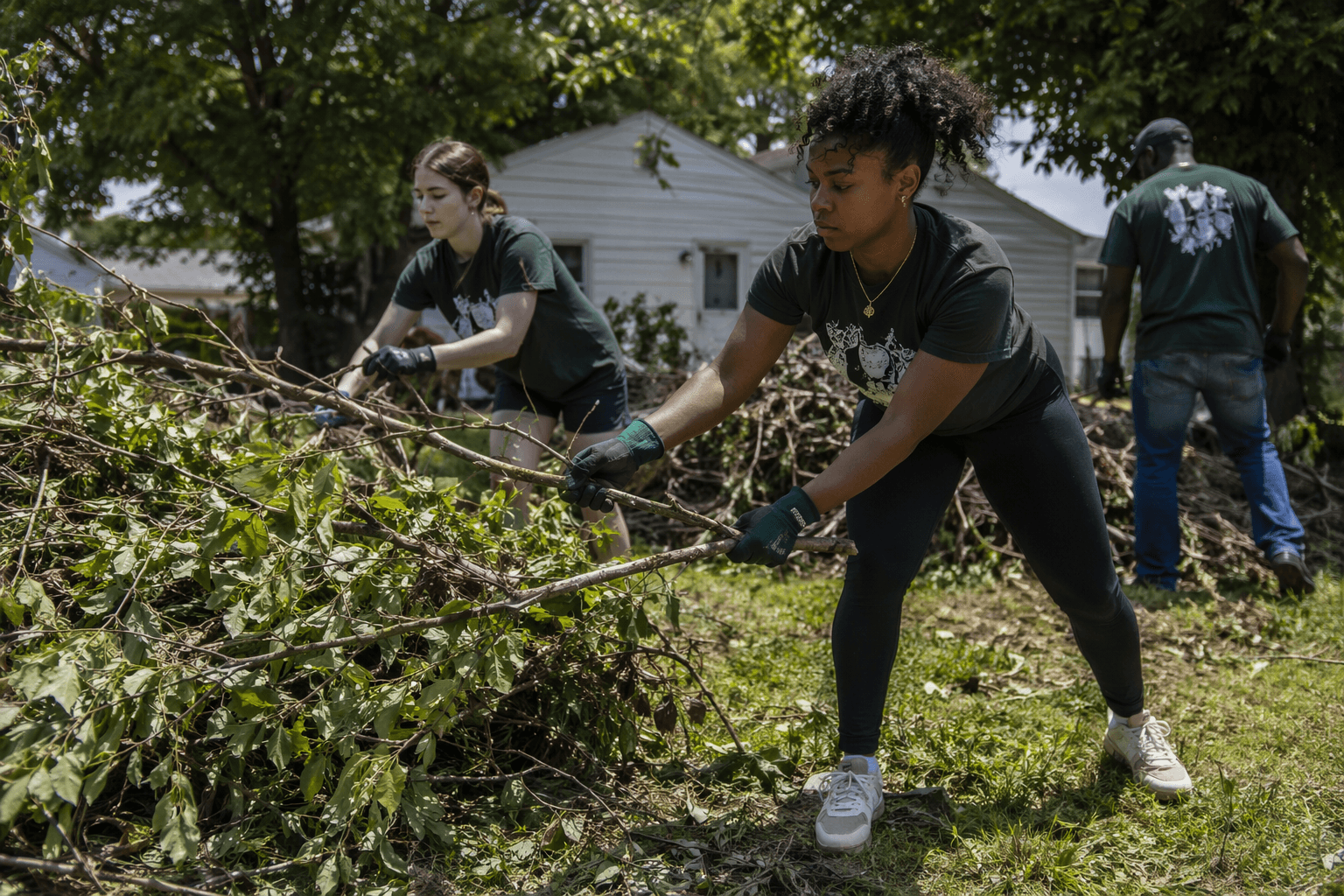 Delta State students, volunteers complete Big Green service projects