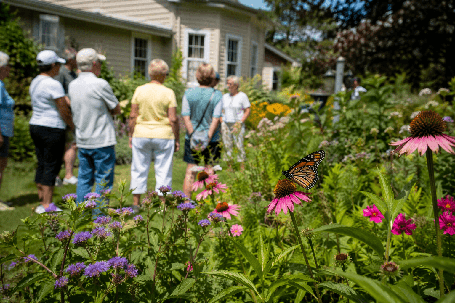 For the Earth plans pollinator pathway visit in Mifflinburg