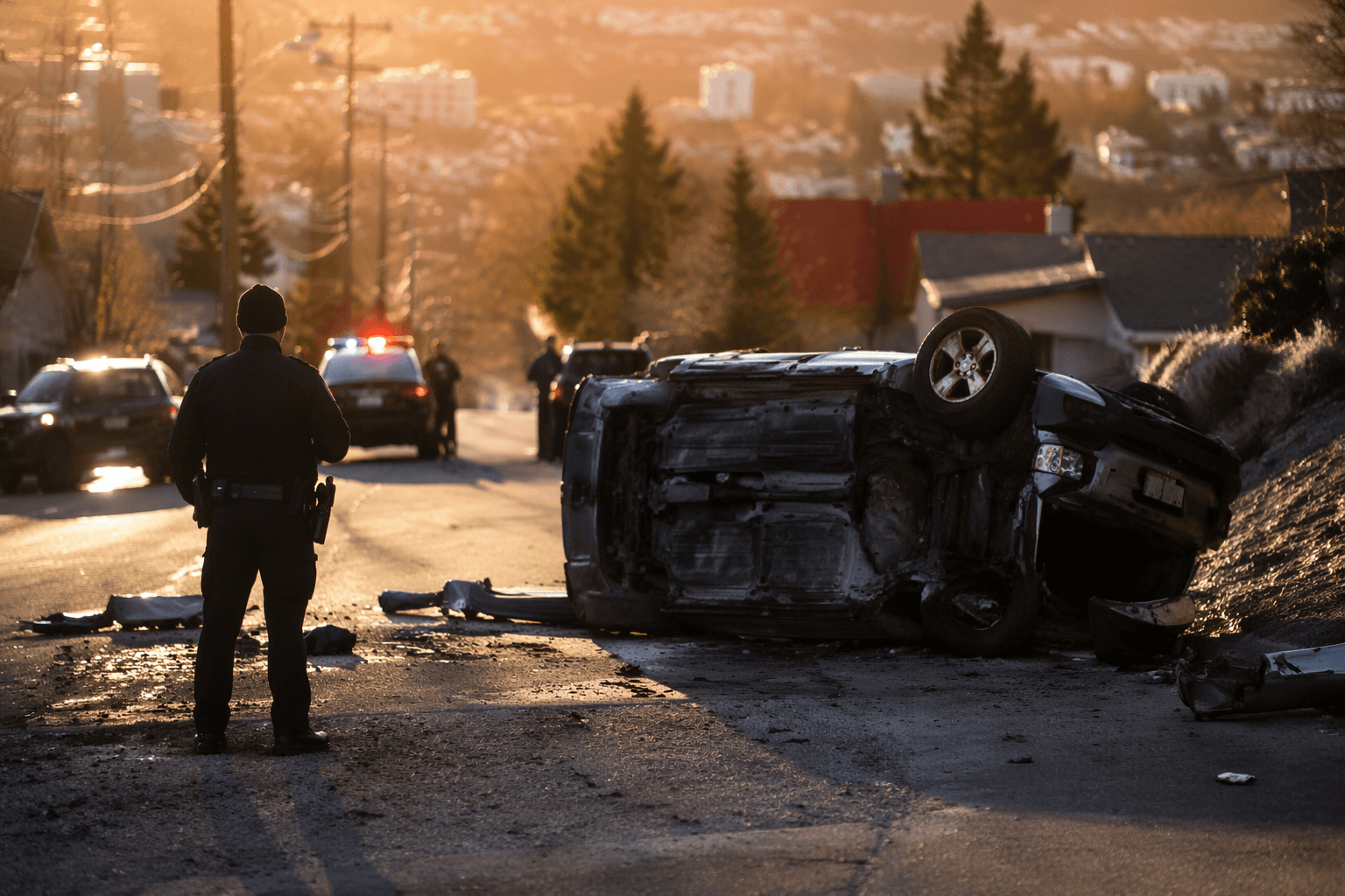 Helena chase ends in rollover crash after 120 mph pursuit