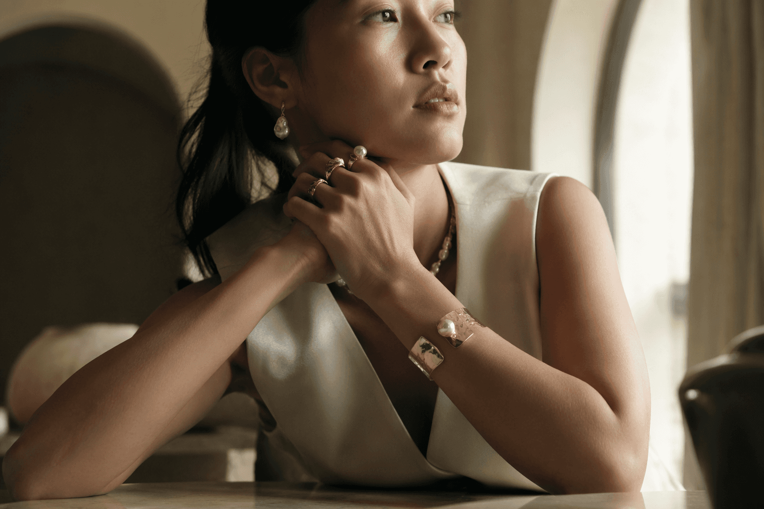 20 modern pearl pieces for June birthstone shoppers, from baroque drops to cuffs